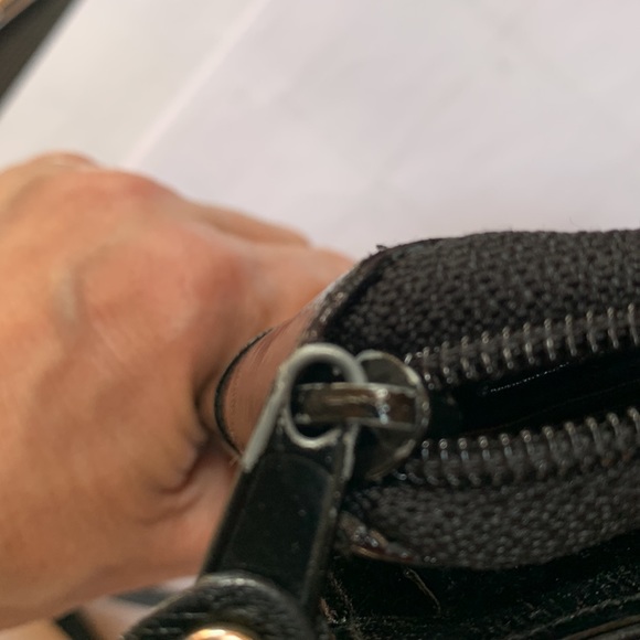 Vintage Lee Sands Eel Skin Wallet Clutch Crossbody - Picture 15 of 15